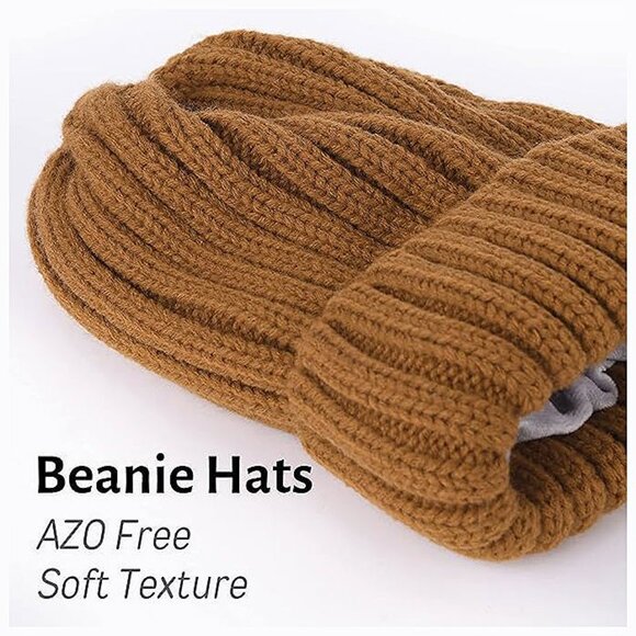 Winter Hats for Women Brown - Picture 4 of 6